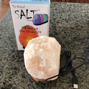 Color-Changing Himalayan Salt Lamp